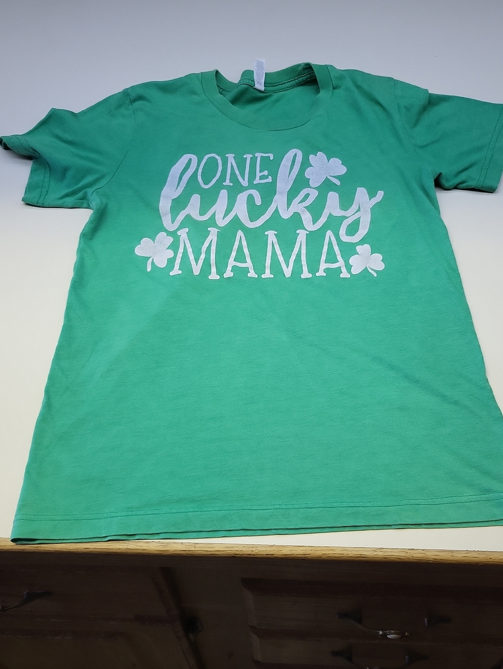 *One Lucky Mama Tee - Green